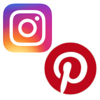 Pinterest et Instagram